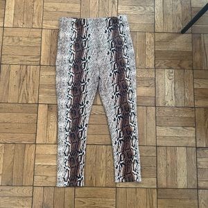 Used cheetah pants
